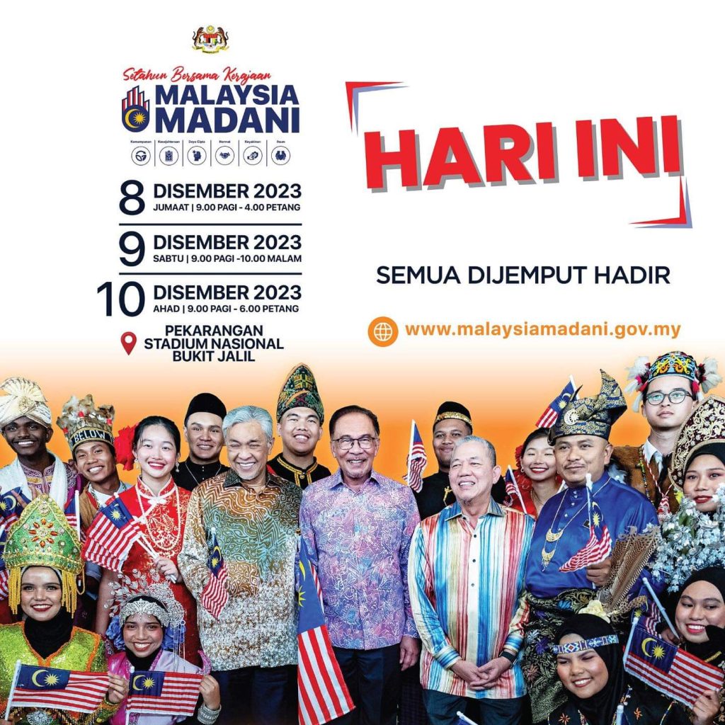 Program Setahun Bersama Kerajaan Madani Bermula Hari Ini Di Perkarangan