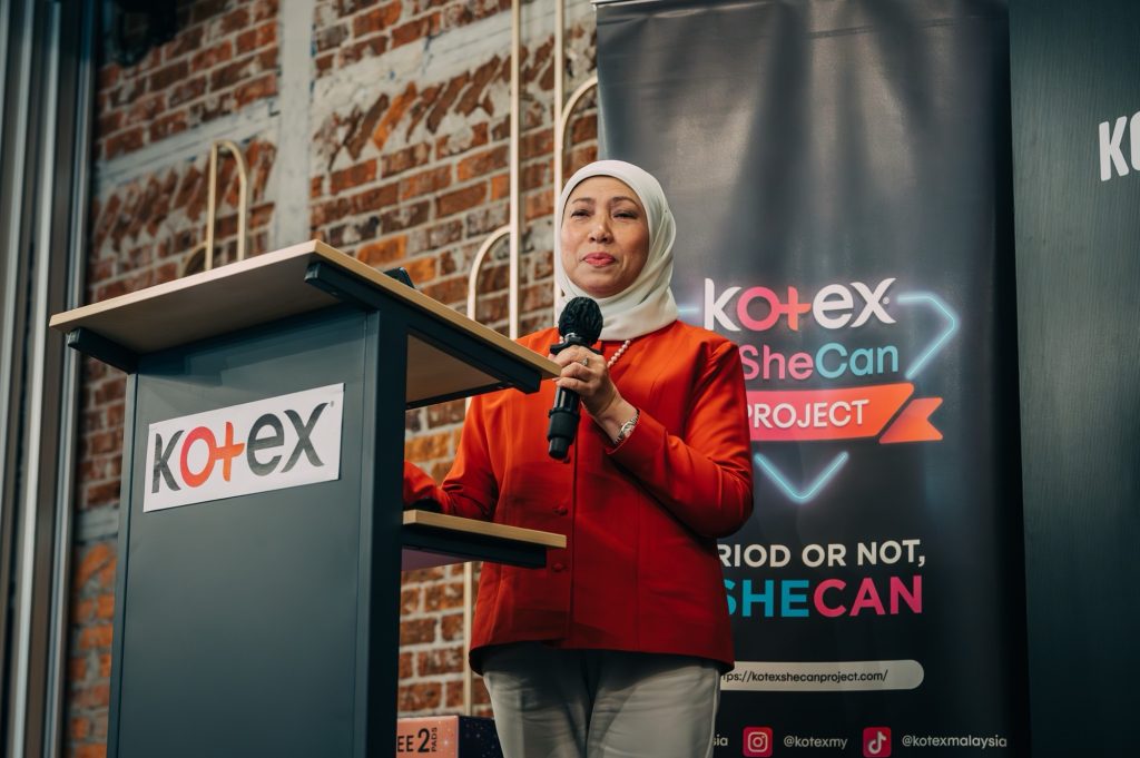 Kpwkm Kotex Jalin Kerjasama Noktahkan Stigma Haid Nancy Shukri