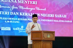 Kerajaan Persekutuan komited tunaikan hak hasil 40 peratus kepada Sabah – Anwar