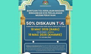 Diskaun tol 50 peratus: Pemilihan tarikh bertujuan elak penumpuan trafik – Nanta