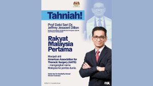 Pemilihan Dr Jeswant ke AATS bukti kecemerlangan, dedikasi pakar bedah negara – Dzulkefly