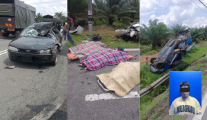 Pemandu pandu melulu ditahan bantu siasatan nahas lima maut di Kluang