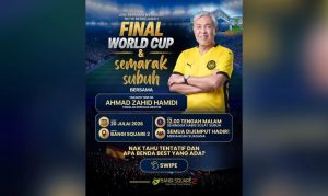 Timbalan PM Zahid meriahkan final Piala Dunia 2026 di Bangi Square 2