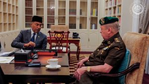 Sultan Ibrahim terima menghadap Menteri Pendidikan Tinggi
